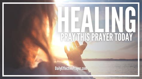 prayers for healing youtube